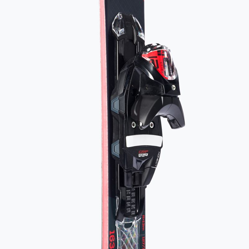 Sci da discesa Rossignol React 8 HP + attacchi NX12 nero/rosso 6