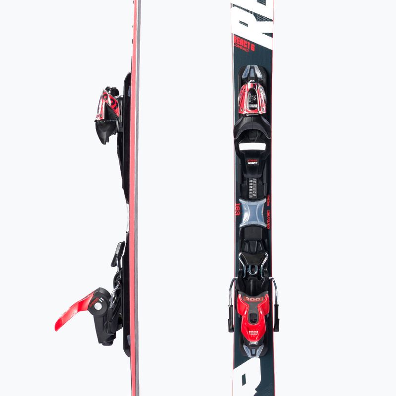Sci da discesa Rossignol React 6 Compact + attacchi XP11 nero/rosso 5