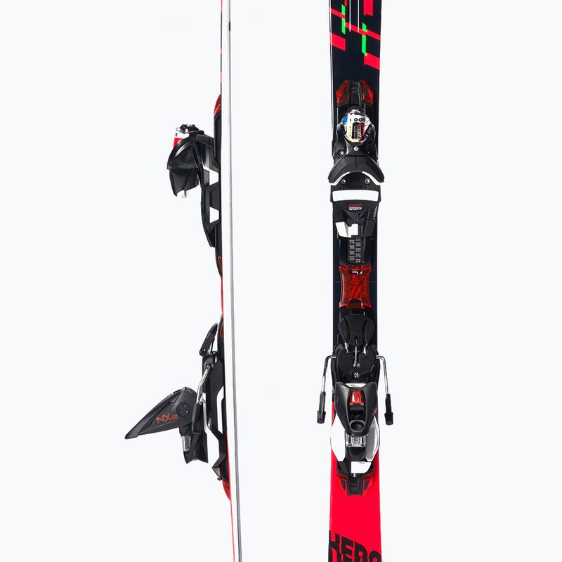 Sci da discesa Rossignol Hero Elite ST TI K + attacchi NX12 nero/rosso 5
