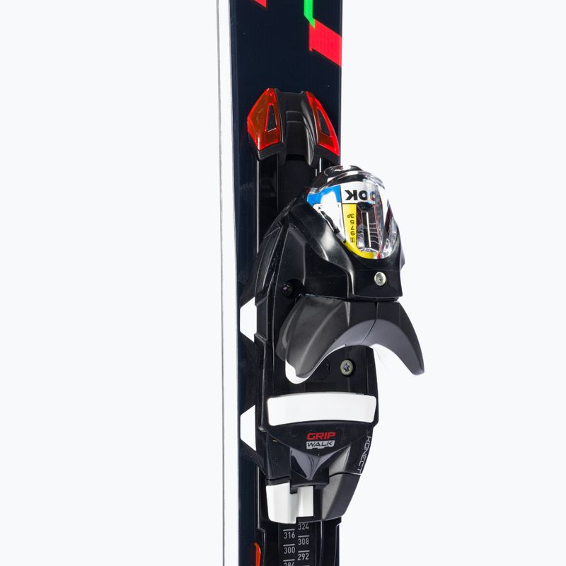 Sci da discesa Rossignol Hero Elite ST TI K + attacchi NX12 nero/rosso 6