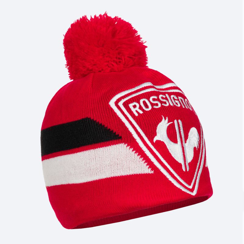 Berretto invernale Rossignol L3 Jr Rooster sport rosso per bambini