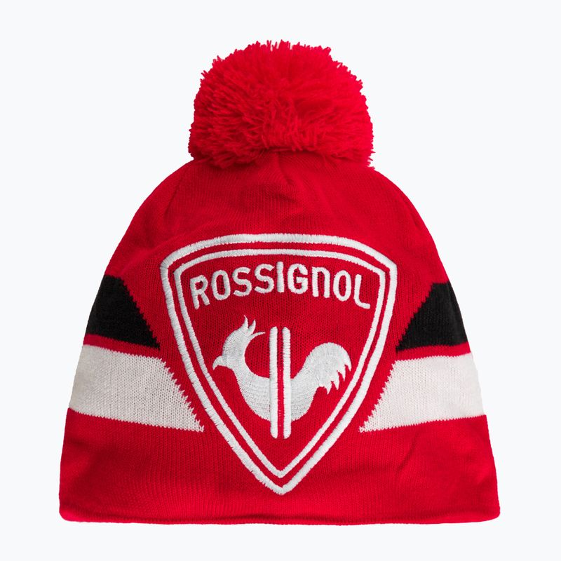 Berretto invernale Rossignol L3 Jr Rooster sport rosso per bambini 5