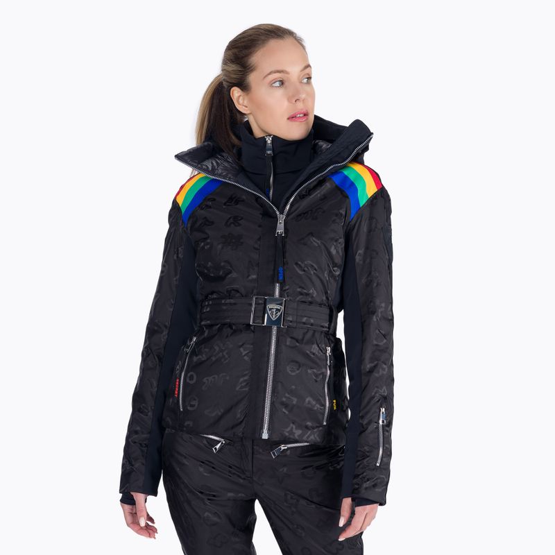 Giacca da sci donna Rossignol W Rainbow nero