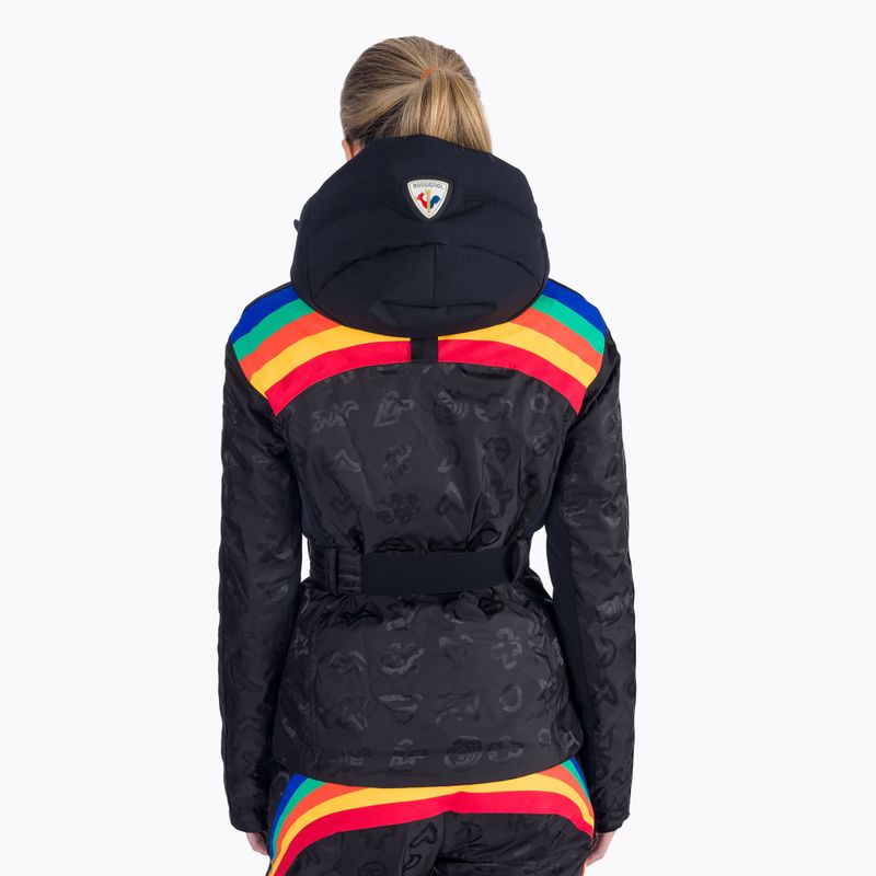 Giacca da sci donna Rossignol W Rainbow nero 4