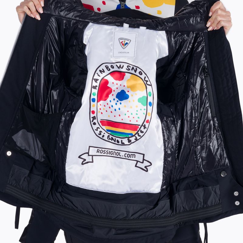 Giacca da sci donna Rossignol W Rainbow nero 9