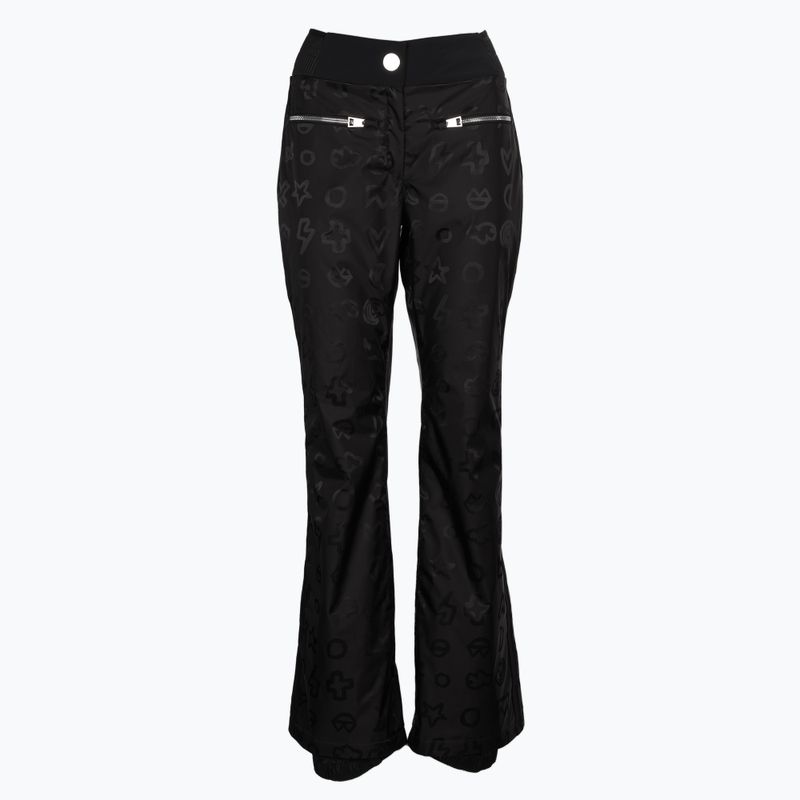 Pantaloni da sci da donna Rossignol Rainbow nero 9