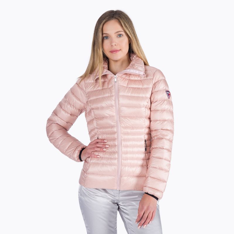 Giacca da sci donna Rossignol W Classic Light rosa cipria