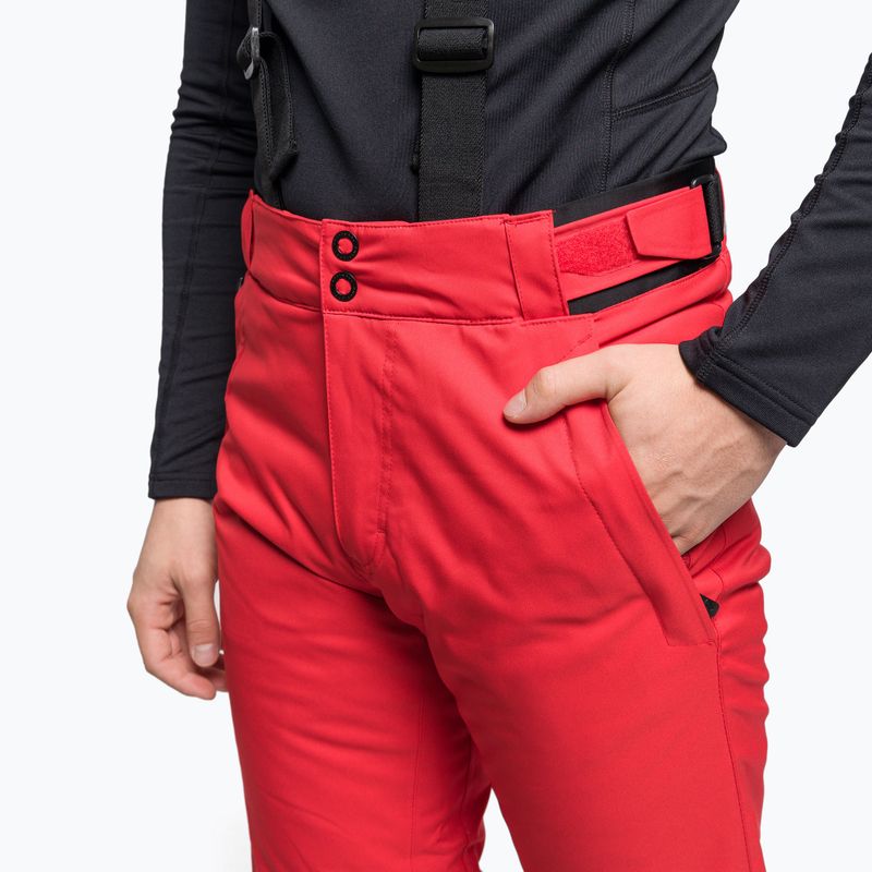 Rossignol pantaloni da sci da uomo Sci rosso 6
