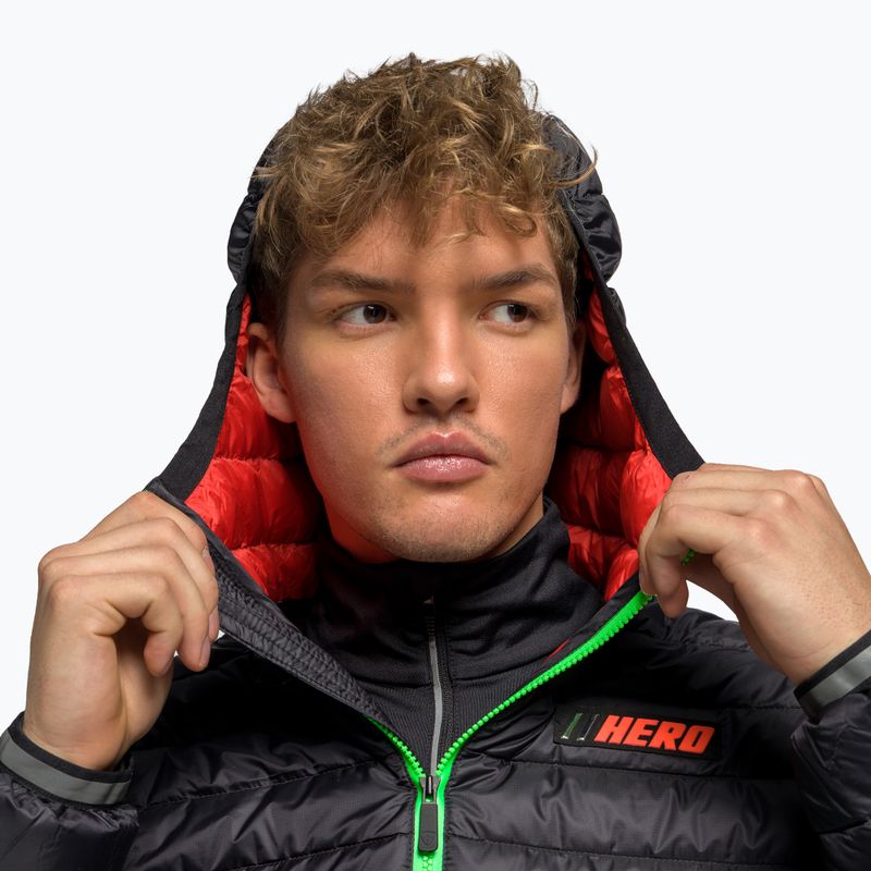 Piumino da uomo Rossignol Verglas Hero Hood nero 6