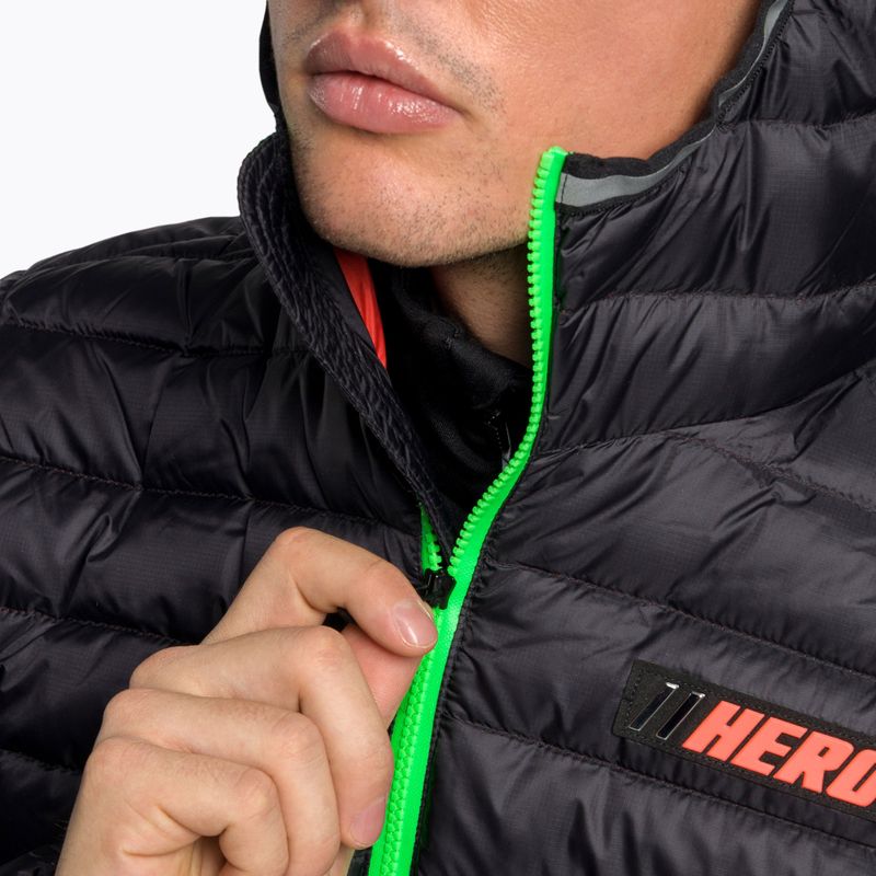 Piumino da uomo Rossignol Verglas Hero Hood nero 9