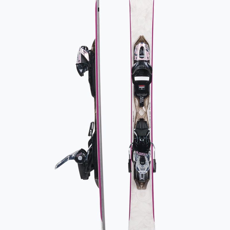 Sci da discesa femminile Rossignol Experience 76 + attacchi XP10 rosa/bianco 5