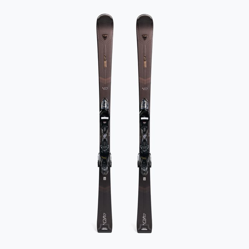 Sci da discesa femminile Rossignol Nova 10 TI + attacchi XP11 nero