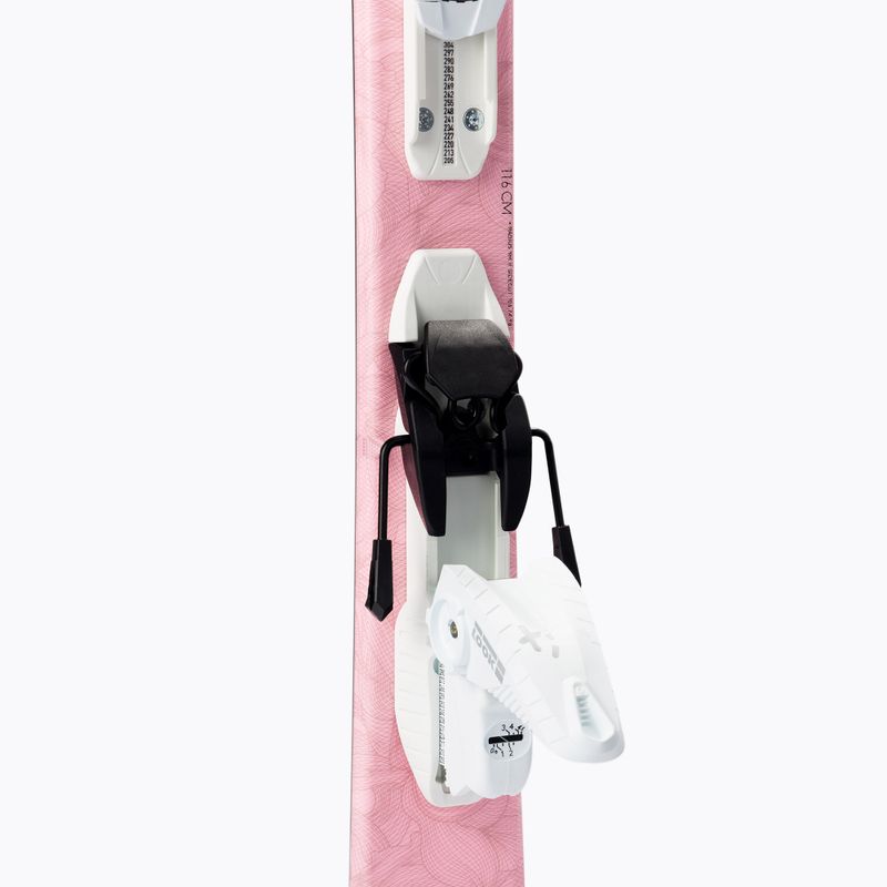 Sci da discesa per bambini Rossignol Experience W Pro + attacchi Kid4 rosa 6