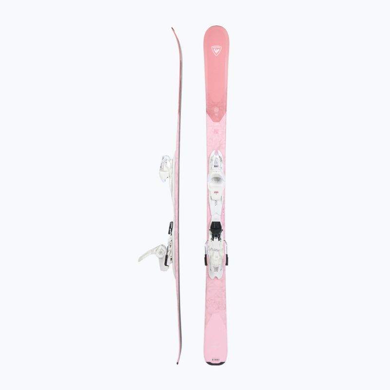 Sci da discesa per bambini Rossignol Experience W Pro + attacchi XP7 rosa 2