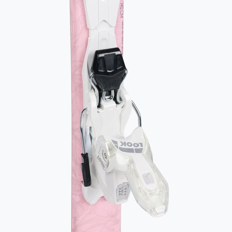 Sci da discesa per bambini Rossignol Experience W Pro + attacchi XP7 rosa 7