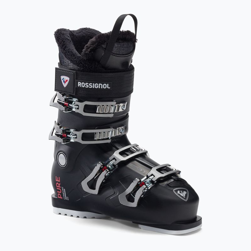 Scarponi da sci da donna Rossignol Pure Comfort 60 2022 nero morbido