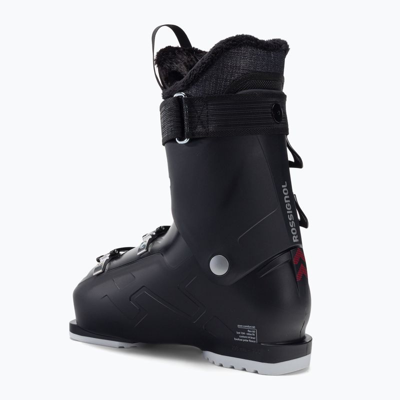 Scarponi da sci da donna Rossignol Pure Comfort 60 2022 nero morbido 2