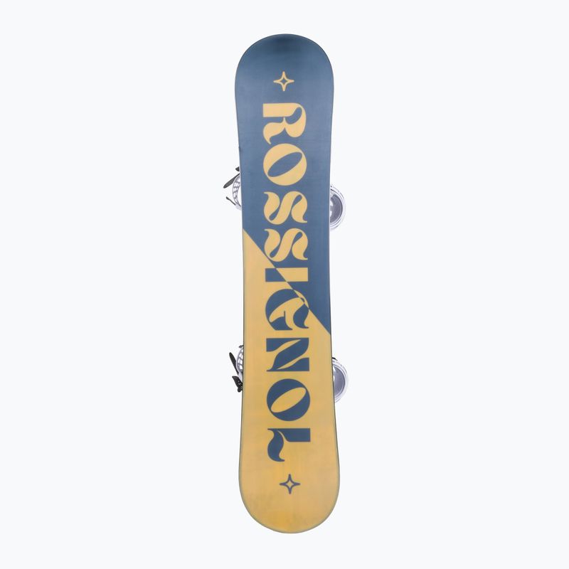Snowboard donna Rossignol Myth + attacchi Myth S/M nero/verde 3