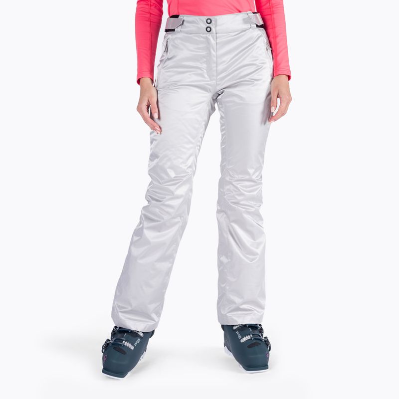 Pantaloni da sci Rossignol da donna Ski Metallic silver