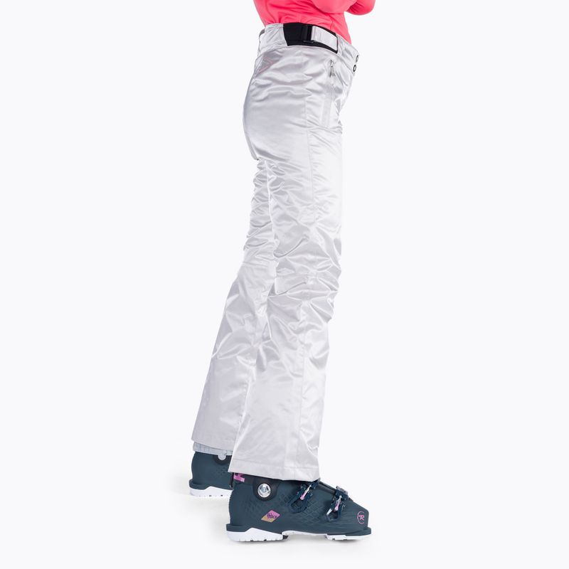 Pantaloni da sci Rossignol da donna Ski Metallic silver 2