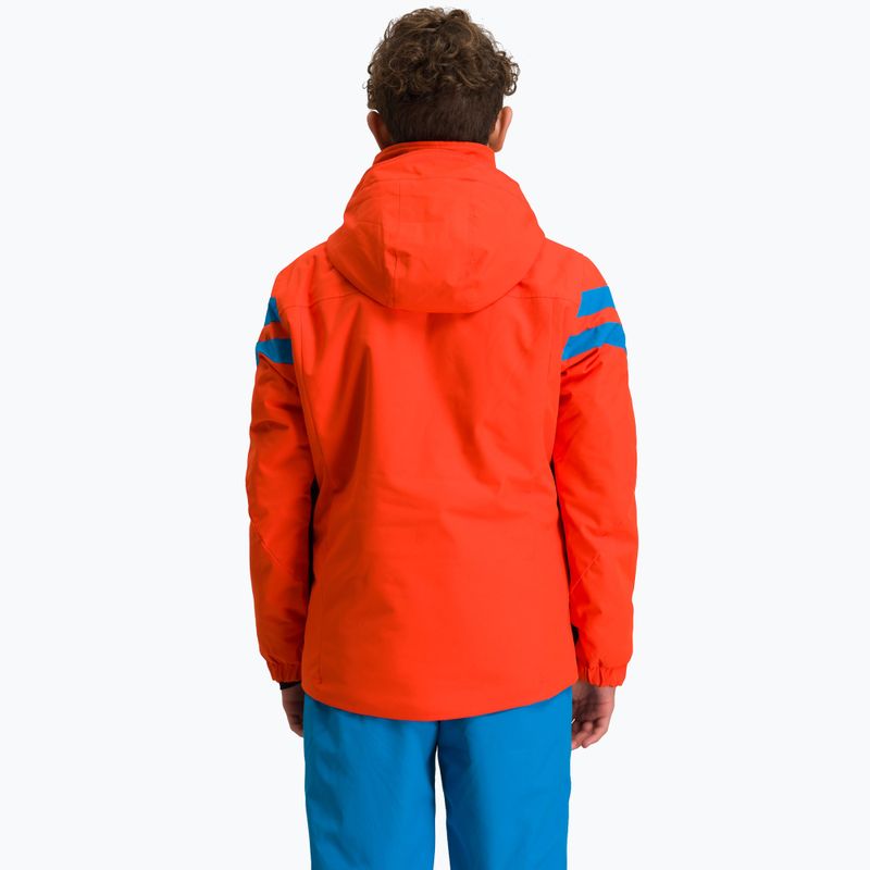 Giacca da sci Rossignol Ski oxy orange per bambini 3