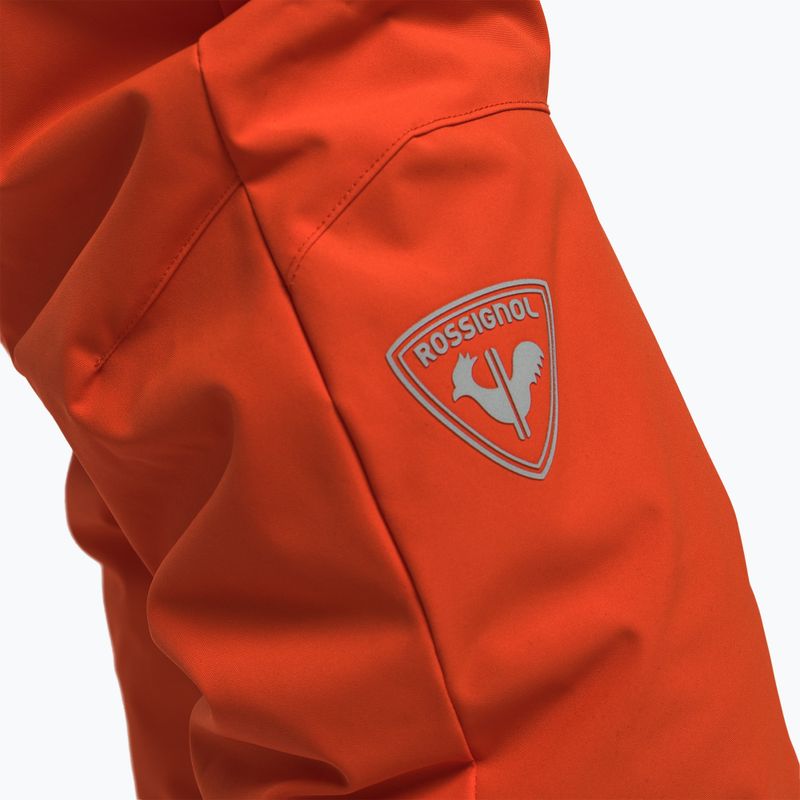 Pantaloni da sci Rossignol Rapide oxy orange per uomo 5