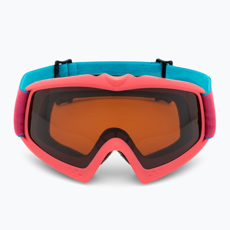 Occhiali da sci per bambini Rossignol Raffish S rosa/arancio 2