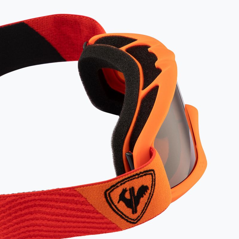 Occhiali da sci Rossignol Raffish S arancio/arancio per bambini 7