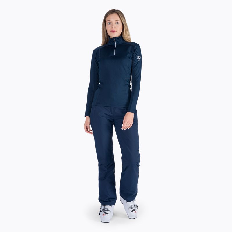 Maglia termica attiva da donna a maniche lunghe Rossignol Classique 1/2 Zip navy 6