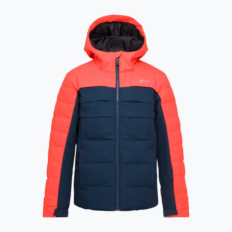 Giacca da sci Rossignol Boy Polydown Hero da bambino, blu scuro 7