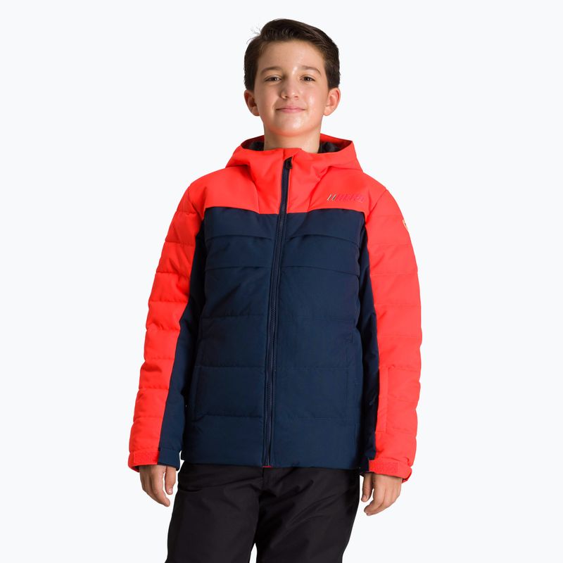 Giacca da sci Rossignol Boy Polydown Hero da bambino, blu scuro 8