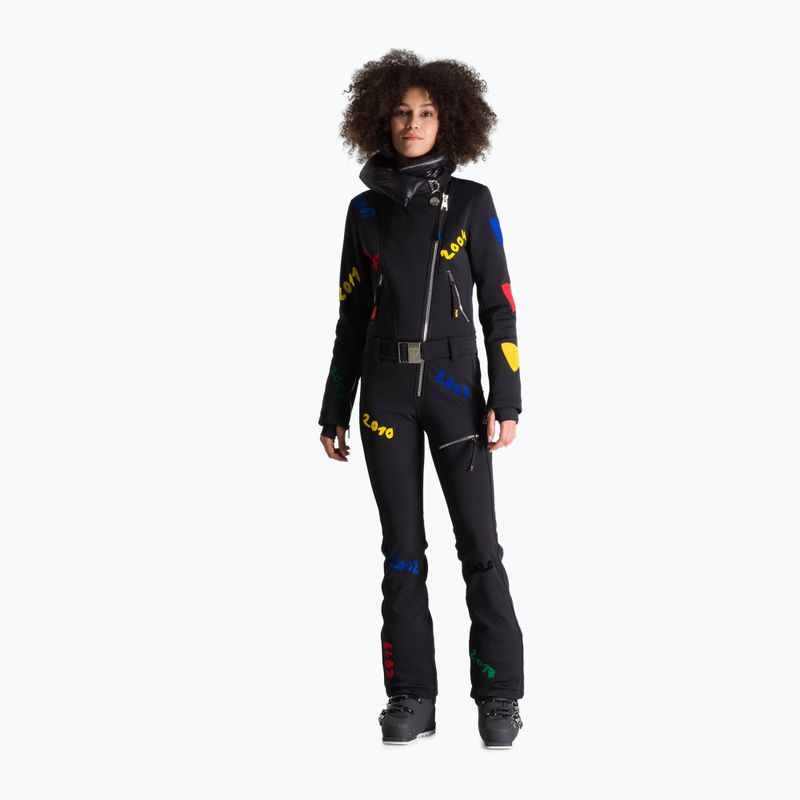Tuta da sci da donna Rossignol Sublim Overall nero
