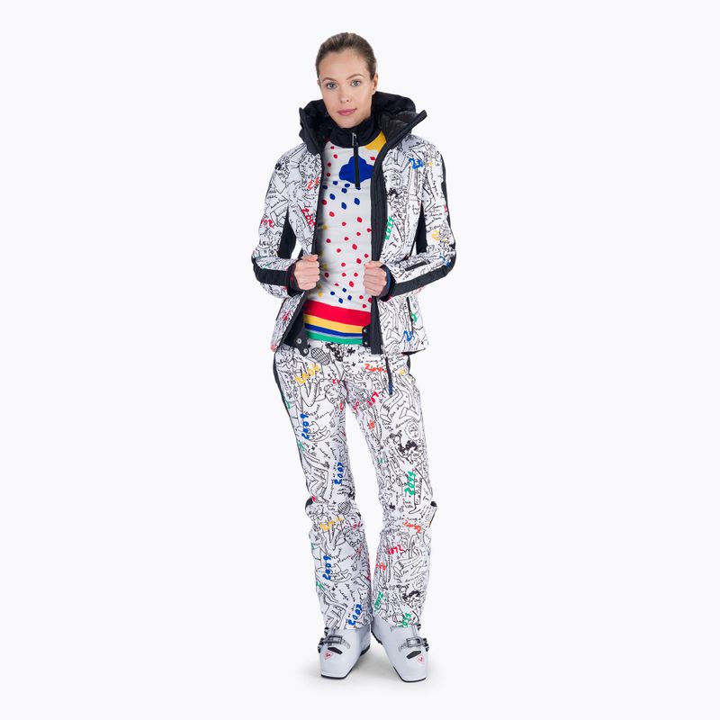 Giacca da sci Rossignol Eco-Logic da donna, bianco 2