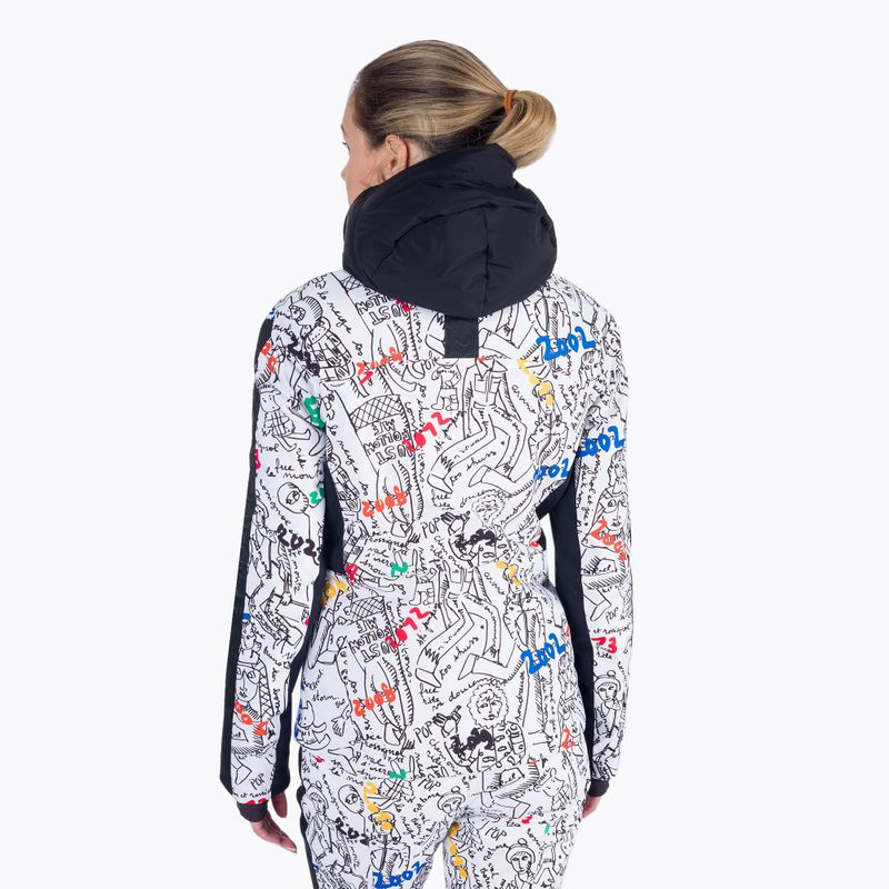 Giacca da sci Rossignol Eco-Logic da donna, bianco 4