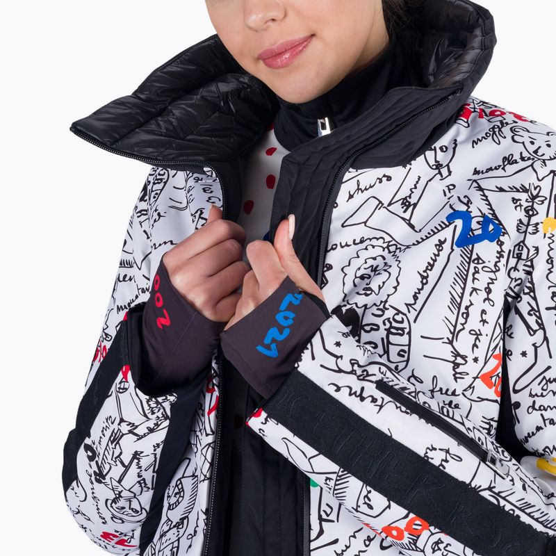 Giacca da sci Rossignol Eco-Logic da donna, bianco 8