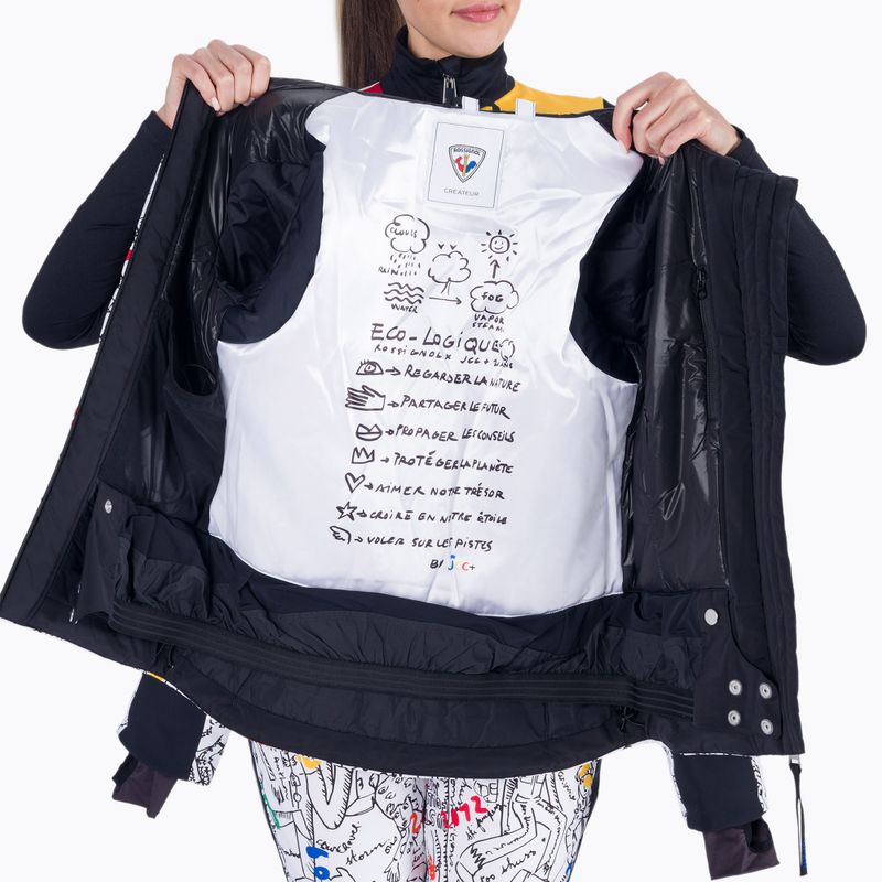Giacca da sci Rossignol Eco-Logic da donna, bianco 9