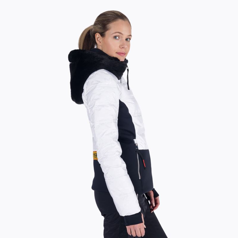 Giacca da sci donna Rossignol Twins Down bianco 3