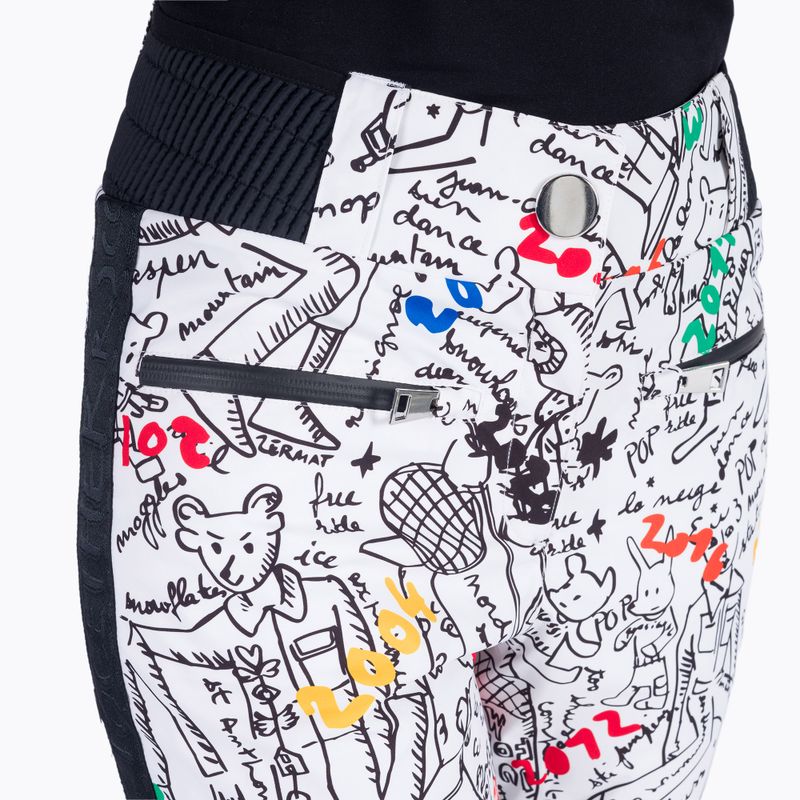 Pantaloni da sci Rossignol Eco-Logic da donna, bianco 7