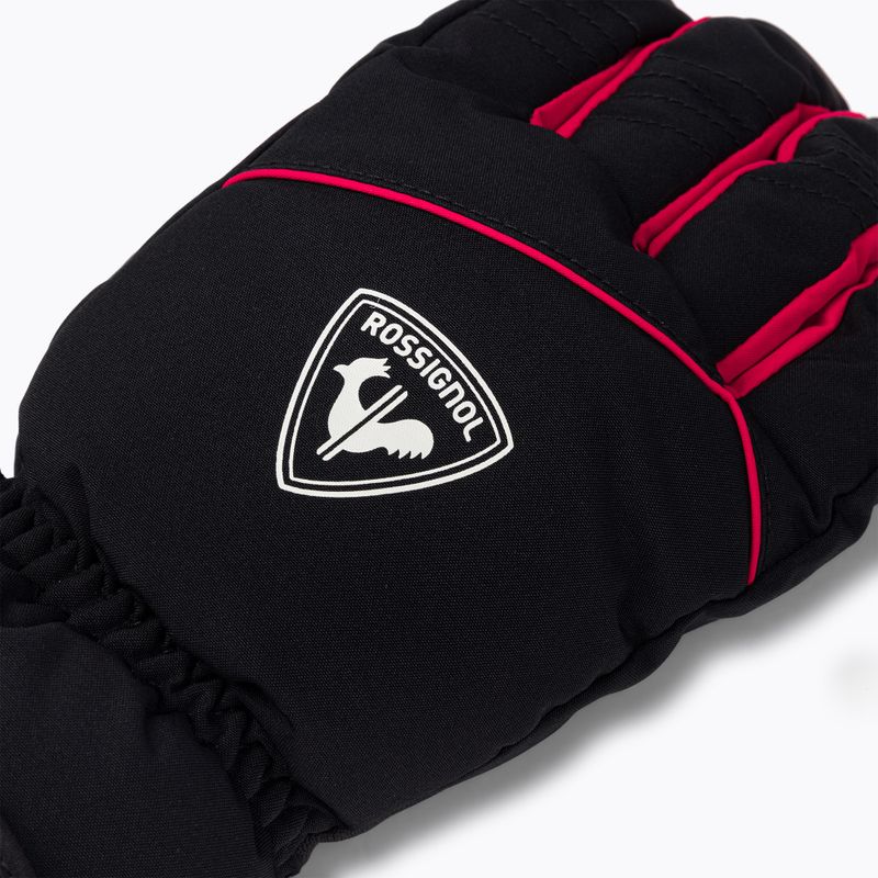 Guanto da sci Rossignol Force Impr G uomo rosso 4