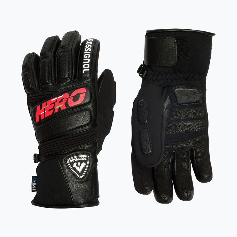 Guanto da sci Rossignol da uomo Wc Expert Lth Impr G nero 8
