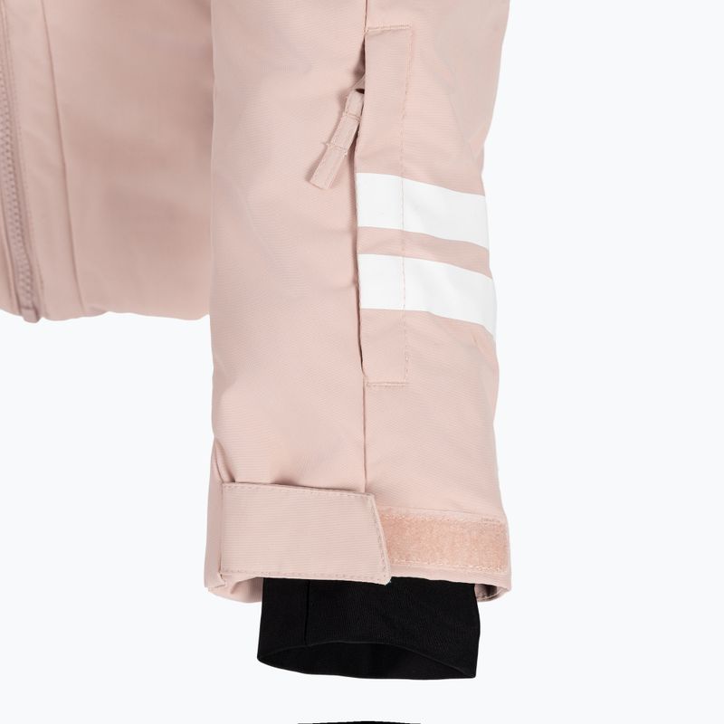 Giacca da sci Rossignol Girl Polydown rosa polvere per bambini 5
