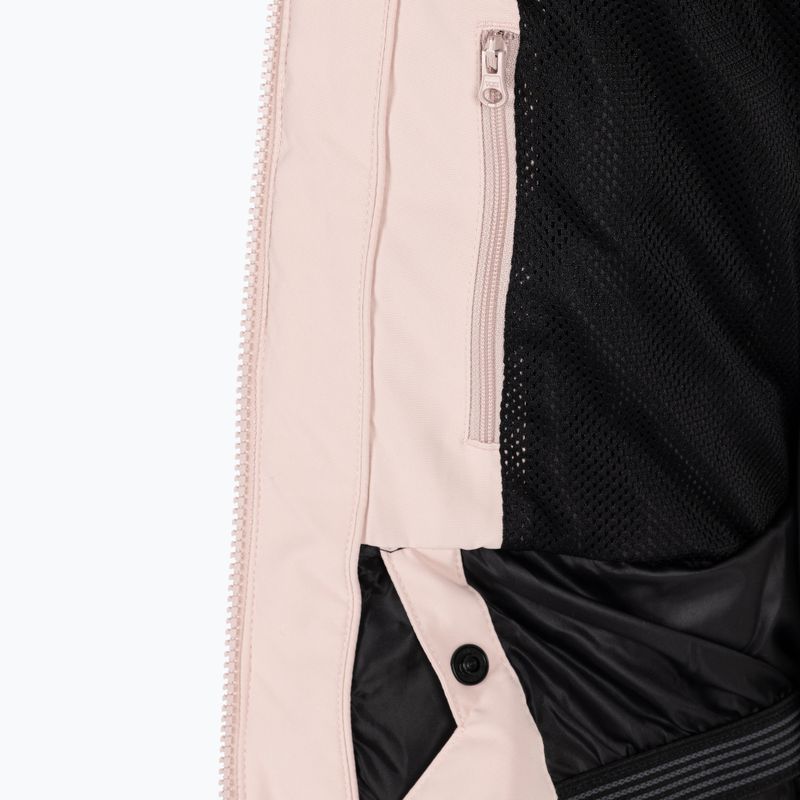 Giacca da sci Rossignol Girl Polydown rosa polvere per bambini 7