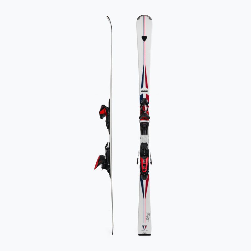 Sci da discesa da uomo Rossignol Signature Strato Crs K + attacchi NX12 bianco 2