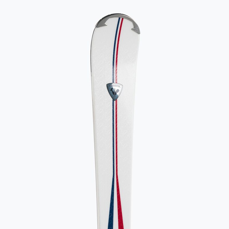 Sci da discesa da uomo Rossignol Signature Strato Crs K + attacchi NX12 bianco 8