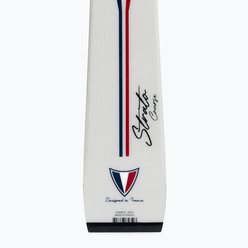 Sci da discesa da uomo Rossignol Signature Strato Crs K + attacchi NX12 bianco 9