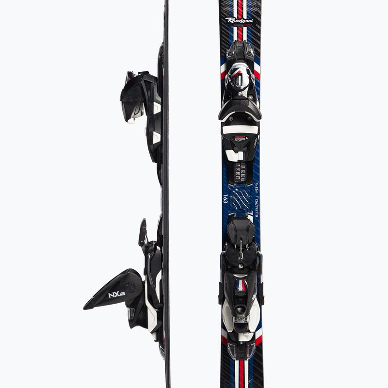 Sci da discesa Rossignol Signature Palmares K da uomo + attacchi NX12 blu 4
