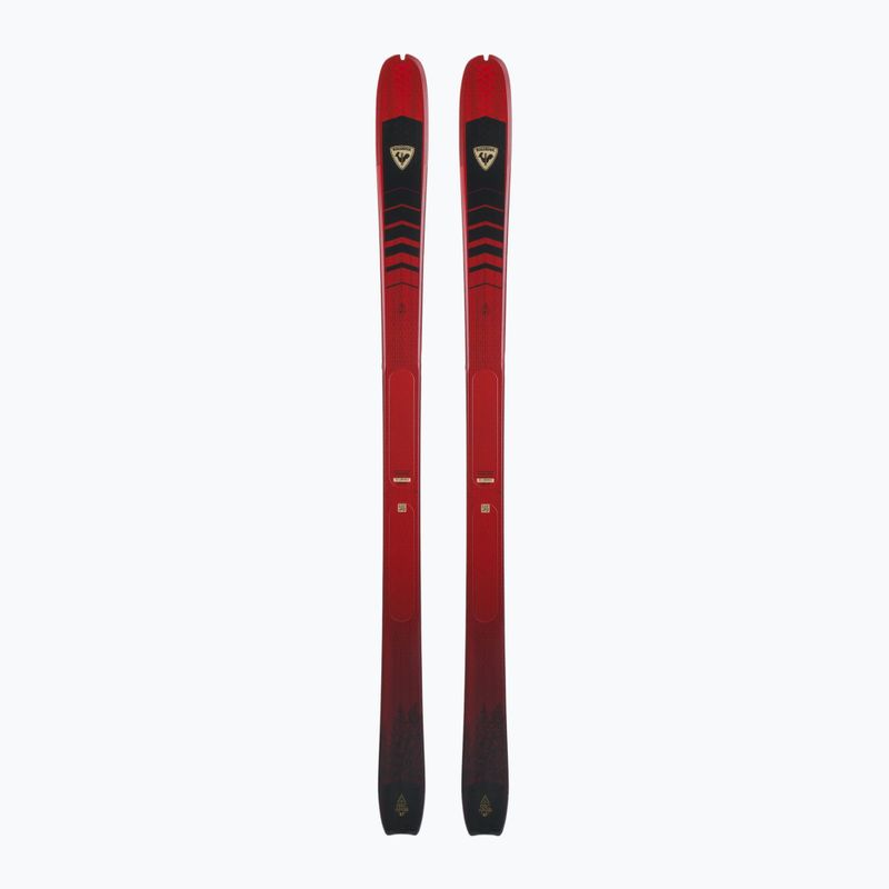 Sci skit da uomo Rossignol Escaper 87 + attacchi HT10 RTL rosso