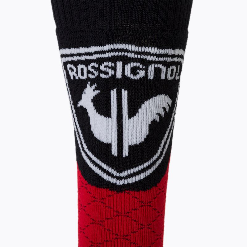 Calze da sci Rossignol L3 Termotech 2P rosse per bambini 4