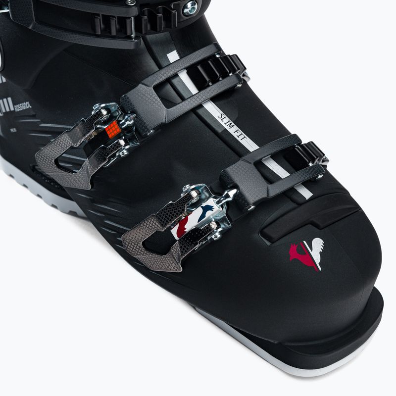 Scarponi da sci da donna Rossignol Pure Pro 80 metal nero ghiaccio 7