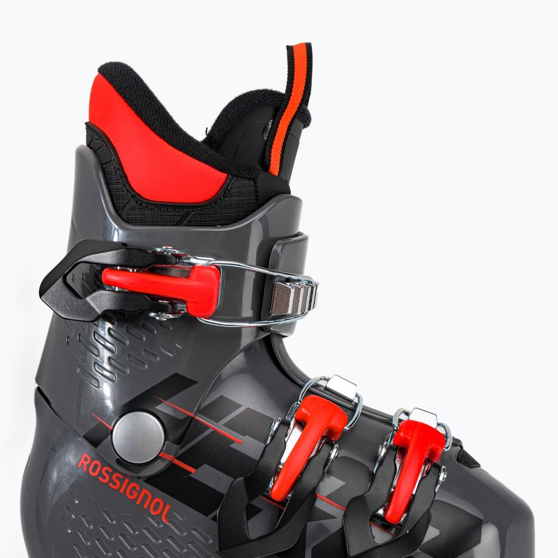 Scarponi da sci Rossignol Hero J3 per bambini, grigio meteorite 6